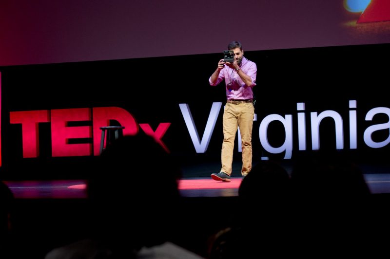 Mohsin Kazmi presenting at 2014 TEDxVirginiaTech