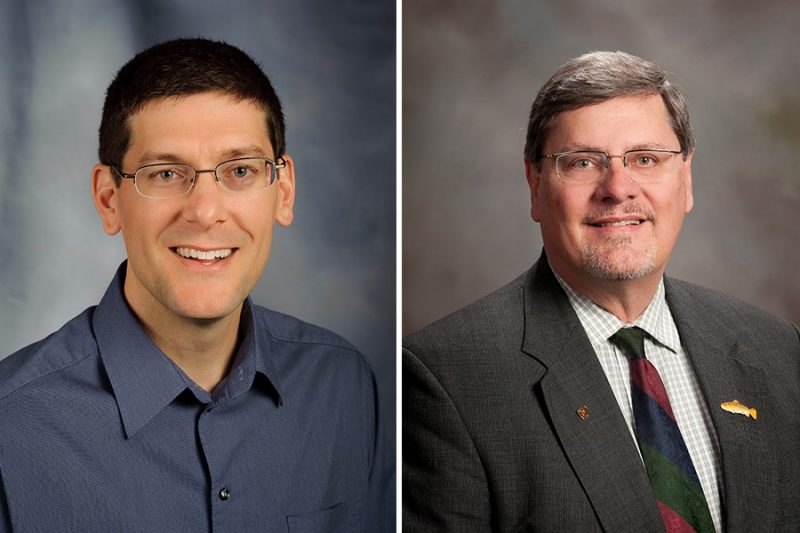 Brett Jones (left) and Donald Orth (right)